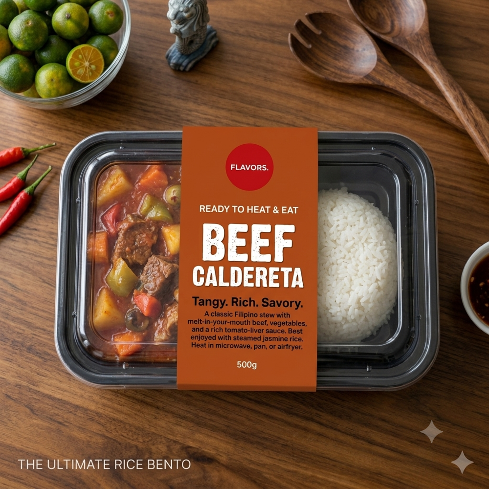 Beef Caldereta (ready to heat)