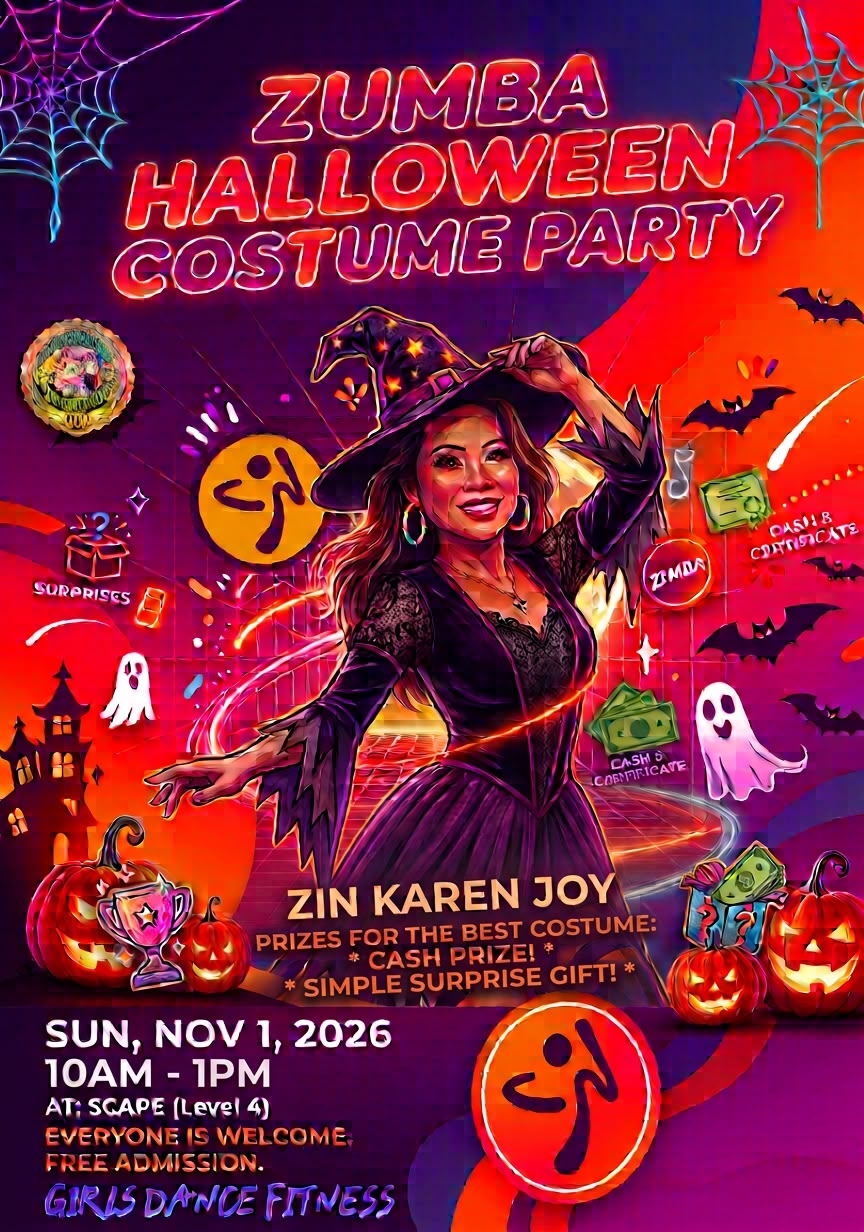 Zumba Halloween Costume Party