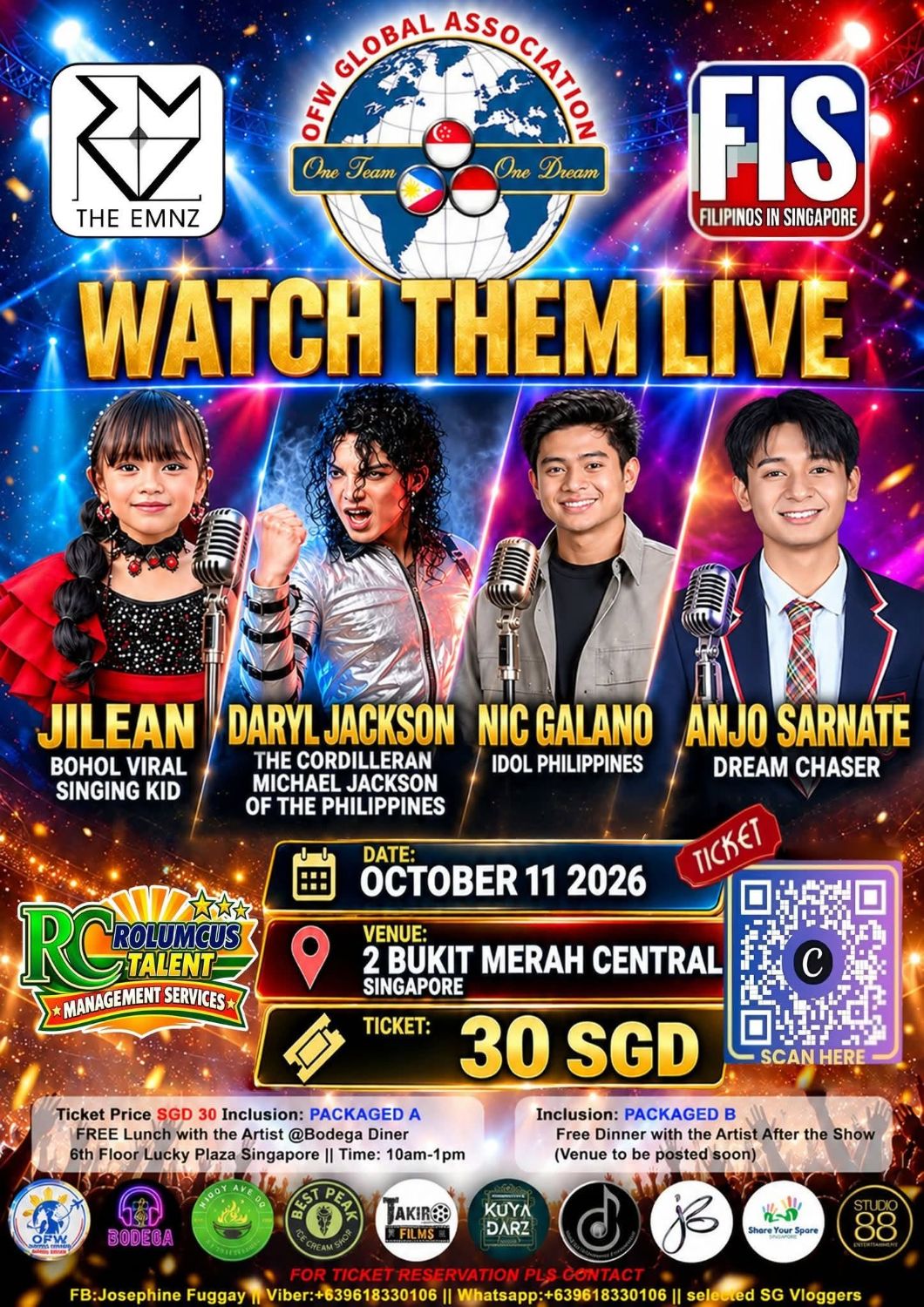 Watch Them Live: Jilean, Daryl Jackson, Nic Galano, Anjo Sarnate