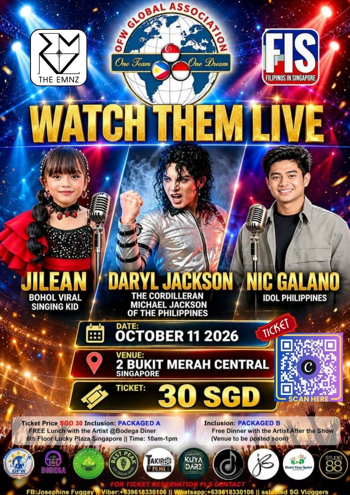 Watch Them Live: Jilean, Daryl Jackson, Nic Galano