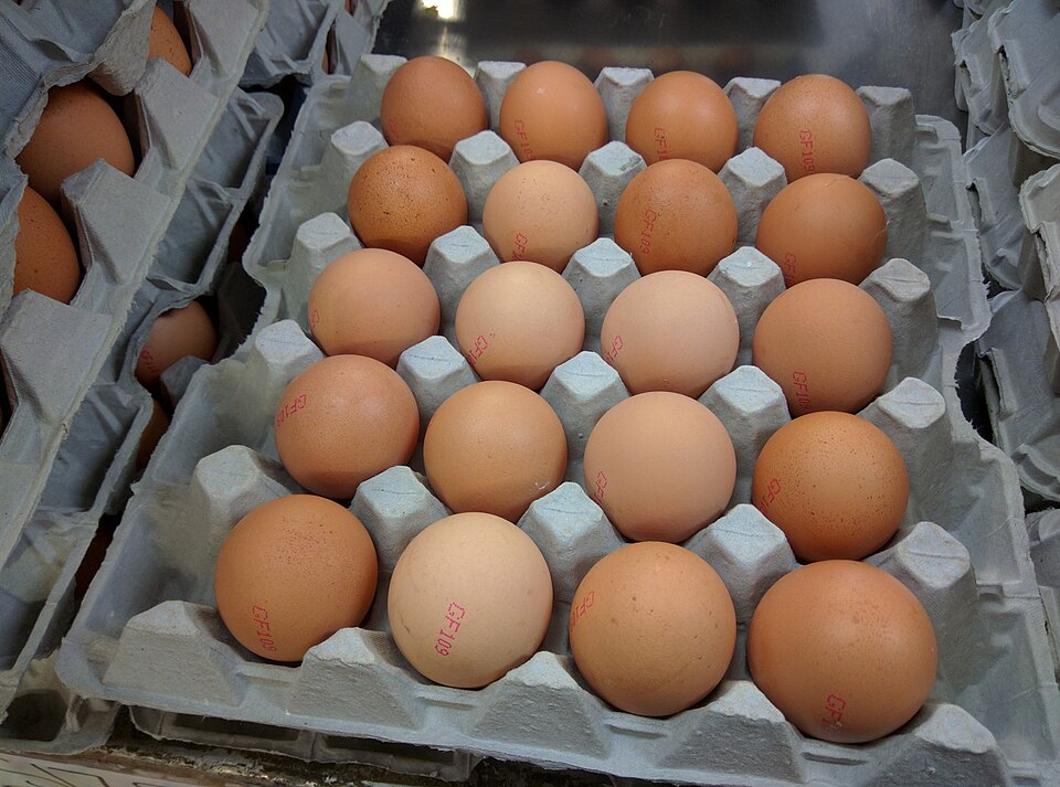 Brown Eggs B (60–64g) — 30 pcs/tray · Restaurant