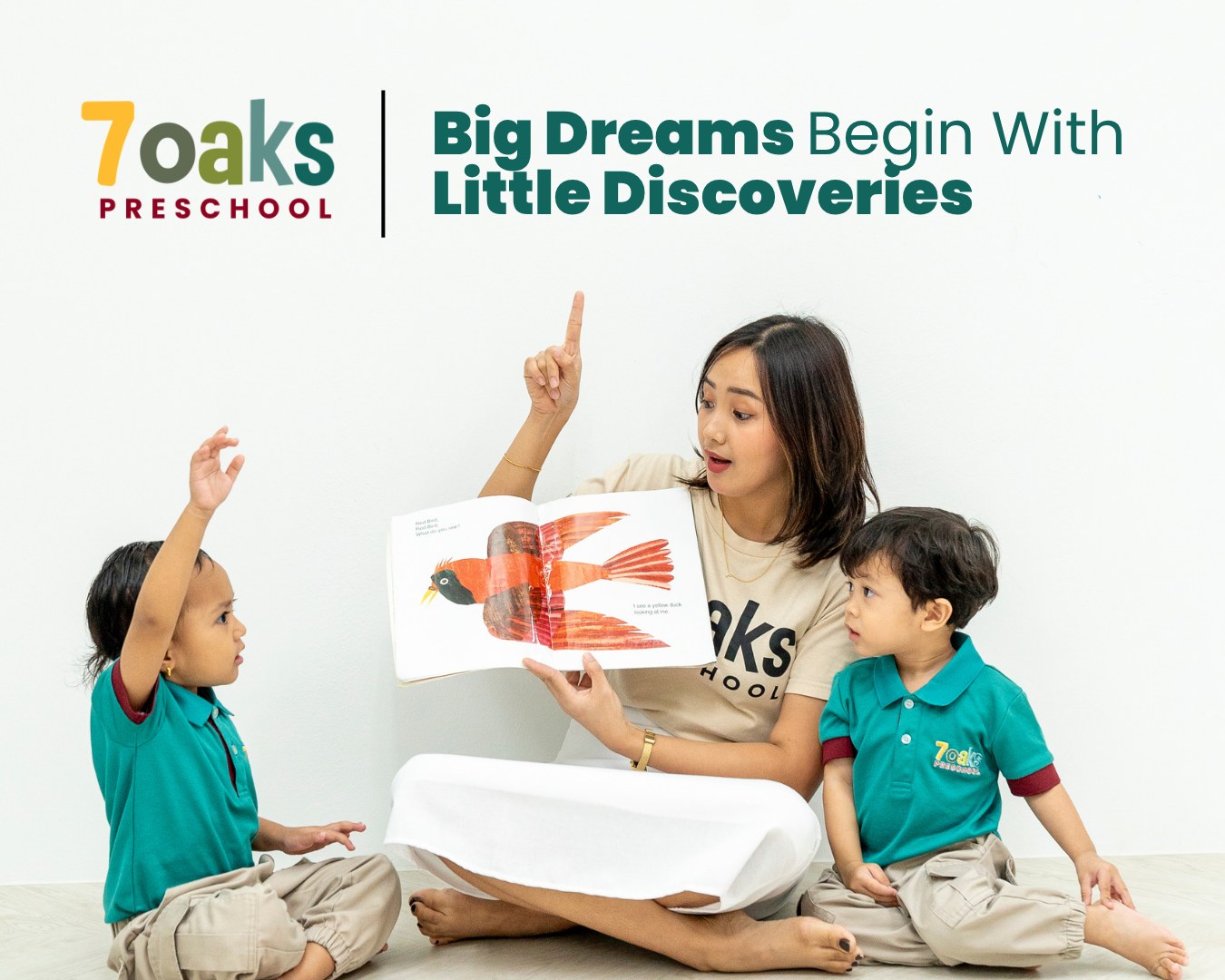 $350 Off / Month for 12 Months in Preschool Fees!